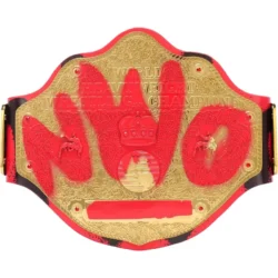 nWo Wolfpac Signature Series Championship belt