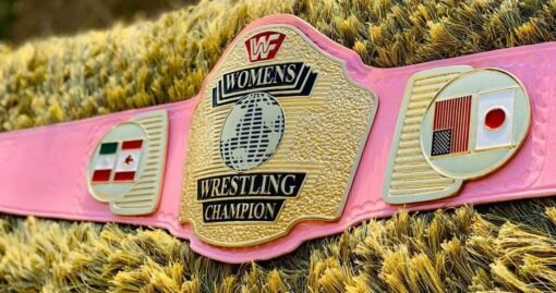 women replica wrestling belts