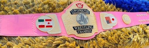 women wrestling belts