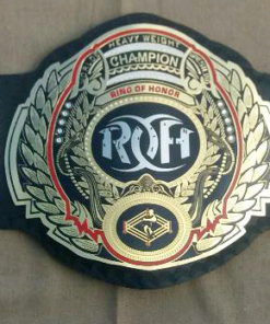 roh heavyweight zinc championship belts