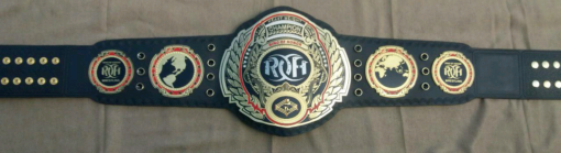 roh heavyweight zinc championship belts