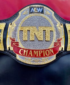 aew tnt wrestling championship belts
