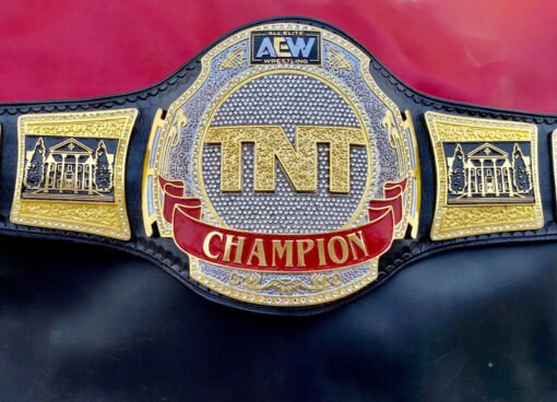 aew tnt wrestling championship belts