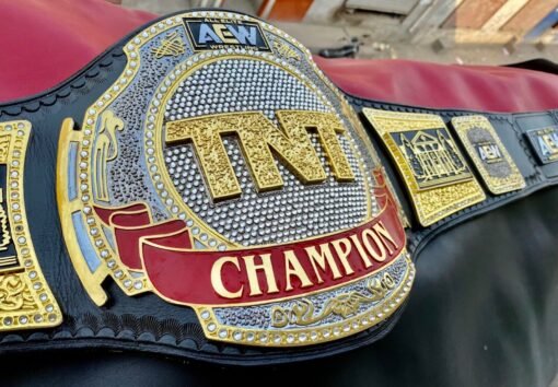 aew tnt wrestling championship replica belts