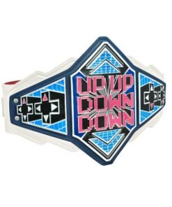 upupdowndown championship replica title leather belt 03 - Championshipbeltmaker