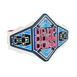 upupdowndown championship replica title leather belt 03 - Championshipbeltmaker