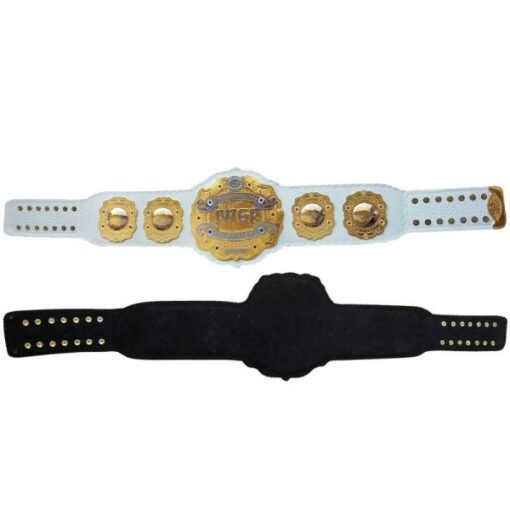 white strap iwgp international championship belt 07 - Championshipbeltmaker