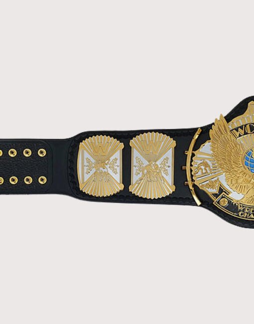 wwe winged eagle dual plated championship replica belt for sale - Championshipbeltmaker