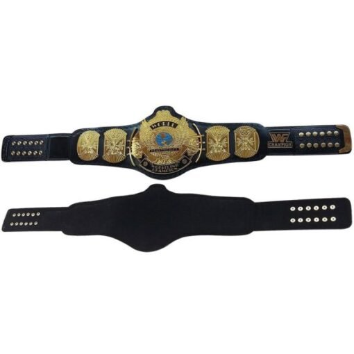 wwf winged eagle championship leather belt 05 - Championshipbeltmaker