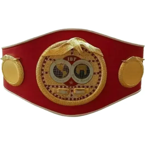 IBF Boxing Championship Belt Replica International Boxing Federation Adult (4)