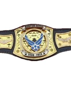 Military Retirement Championship Belt (3) - championship belt maker