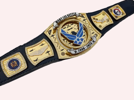 Military Retirement Championship Belt - Championshipbeltmaker