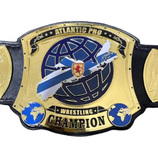 The Atlantic Pro Wrestling Championship Belt - custom championship belts