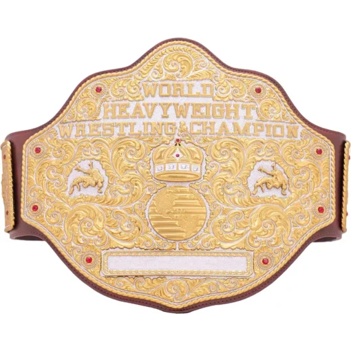 WWE Big Gold World Heavyweight Custom Championship Title Belt