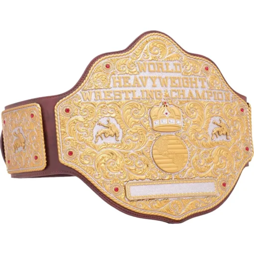 WWE Big Gold World Heavyweight Custom Championship Title Belt (5)