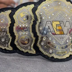 AEW World Championship Replica Belt side plates
