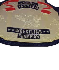 1st ECW Tag Team Wrestling Championship Title Belt (4)