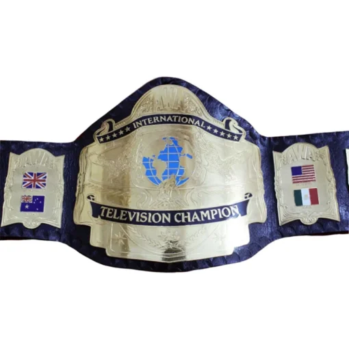 AWA International Television Championship Title Belt - championshipbeltmaker