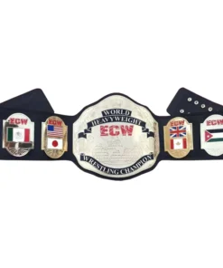 ECW World Heavyweight Championship Wrestling Title Belt (3)