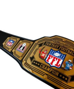 Fantasy Football Championship Belt - Enforcer Series - Gold