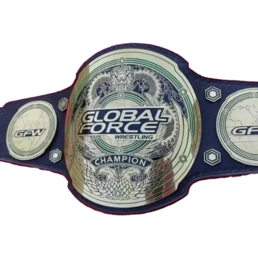 GFW Global Force Wrestling Championship Belt Adult Size Replica Title (2)