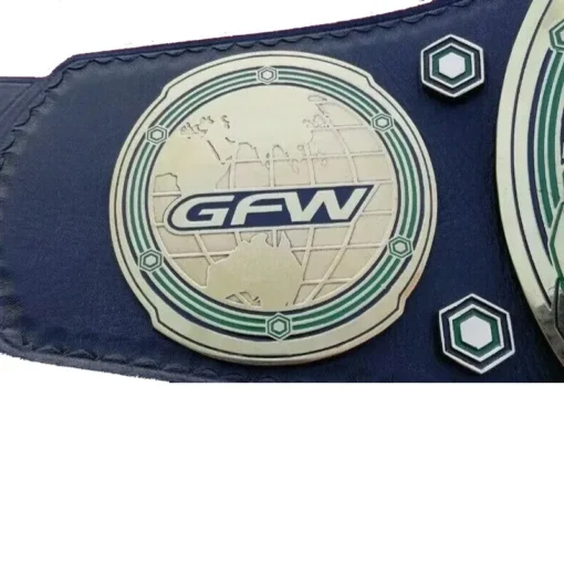 GFW Global Force Wrestling Championship Belt Adult Size Replica Title (3)