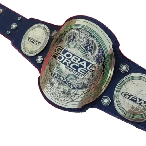 GFW Global Force Wrestling Championship Belt Adult Size Replica Title (4)