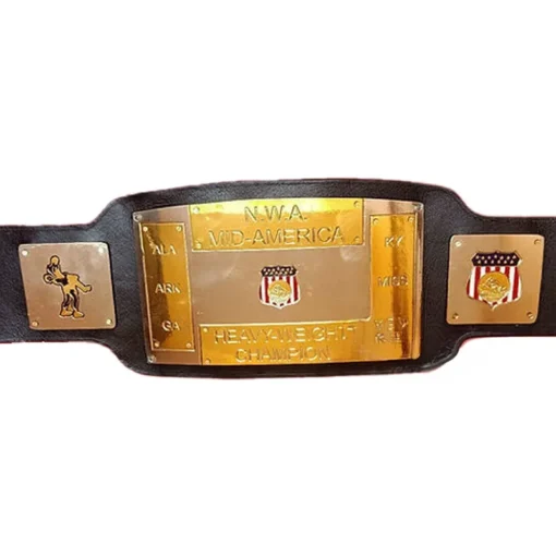 NWA Mid America Heavyweight Championship Belt