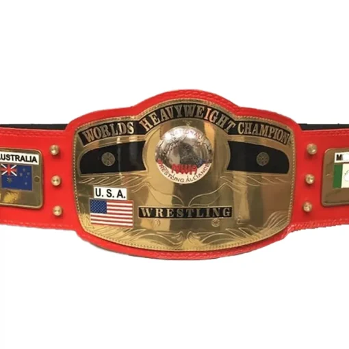 NWA New Red Wrestling Championship Belt