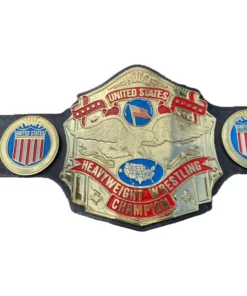 NWA United States Heavyweight Wrestling Championship Title Belt Black