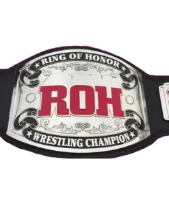 ROH World championship title belt