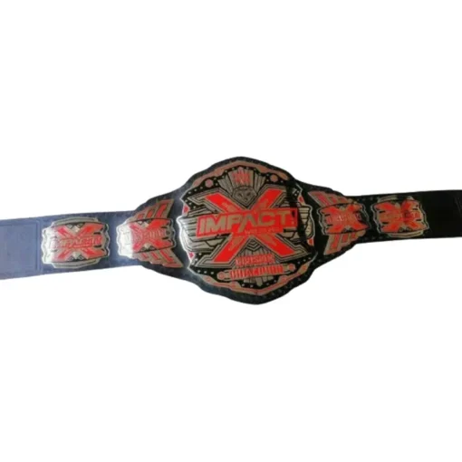 TNA IMPACT X Division Wrestling Championship Title Belt (4)