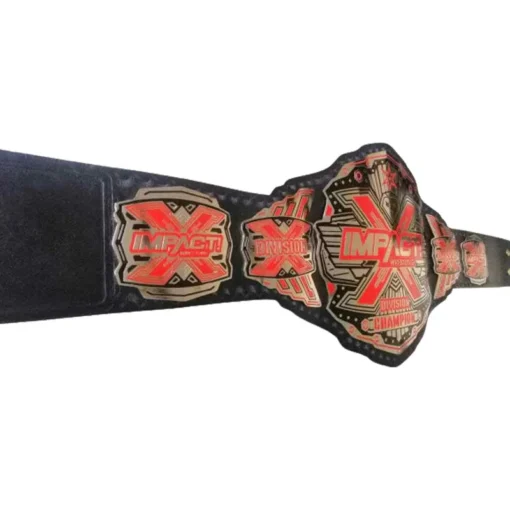 TNA IMPACT X Division Wrestling Championship Title Belt (5)