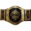 Undisputed championship belt with gold and silver design