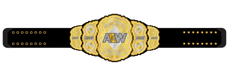 AEW belt template