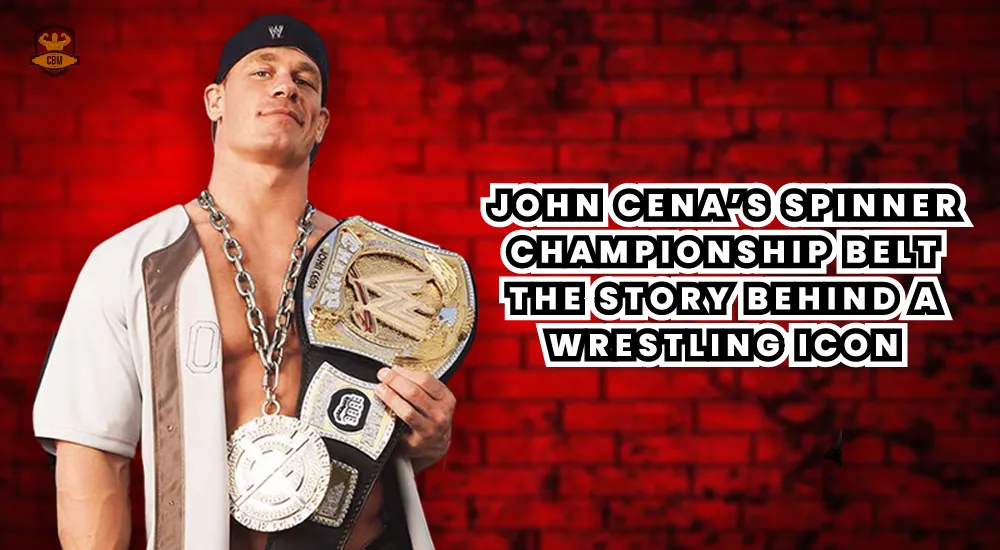 John Cena spinner belt - john cena championship belt