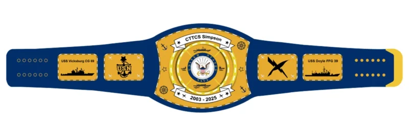 military award belt