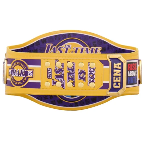 2025 John Cena Farewell Spinner Replica Belt back side