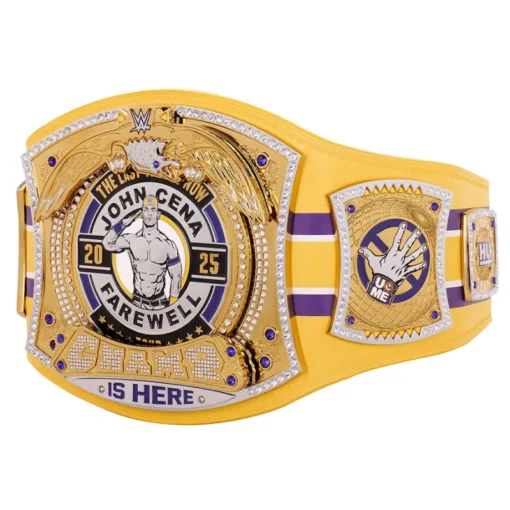 2025 John Cena Farewell Spinner Replica Belt Side view