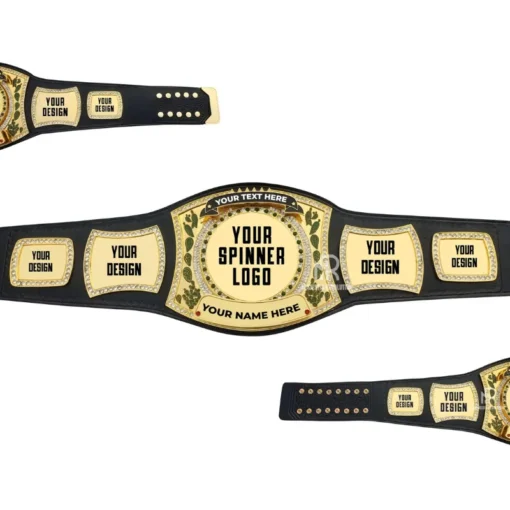 Custom Spinner Wrestling Championship Belt