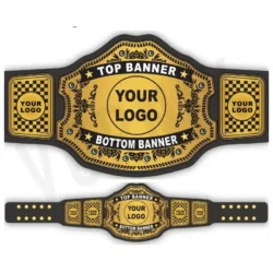 Customisable Wrestling Belt for Award Sports Events