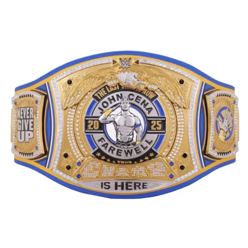 John Cena 2025 Money In The Bank Los Angeles Championship Replica Belt