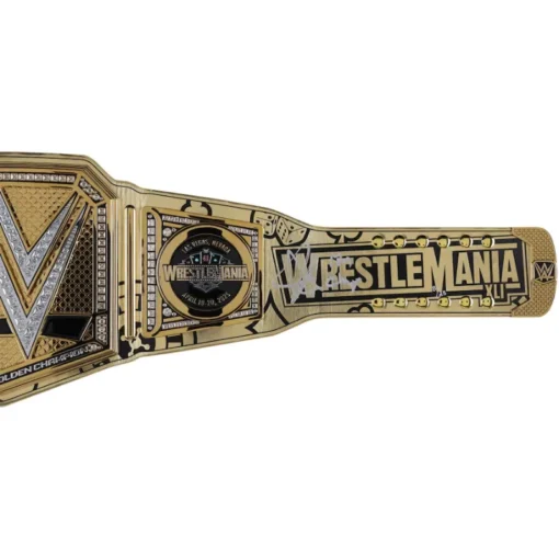 John Cena WWE Autographed WrestleMania belt (2)