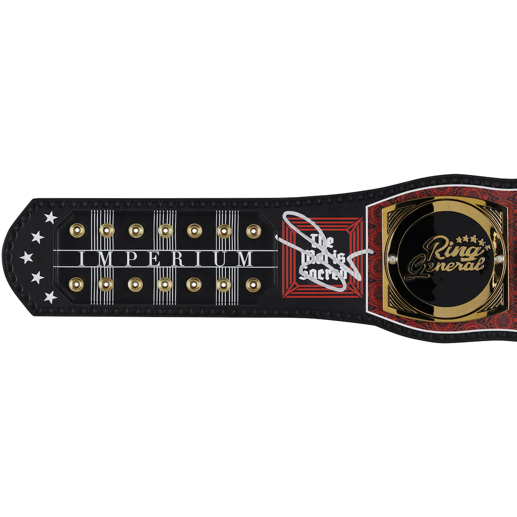 Gunther Intercontinental Signature Series Championship Replica Title Belt - Image 3