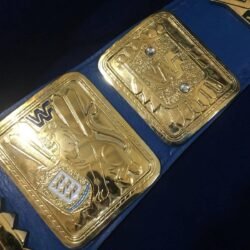 WWF BIG EAGLE ATTITUDE ERA 24K GOLD Championship Title Belt 6 - Championshipbeltmaker