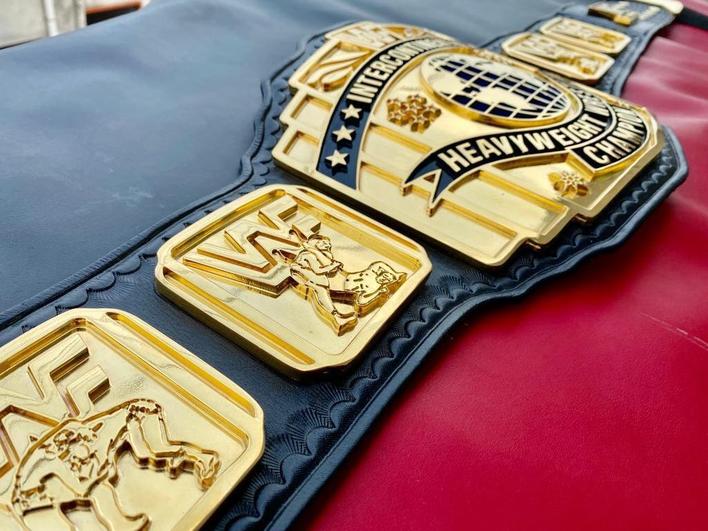 WWF Intercontinental CNC Championship Belt - Image 5