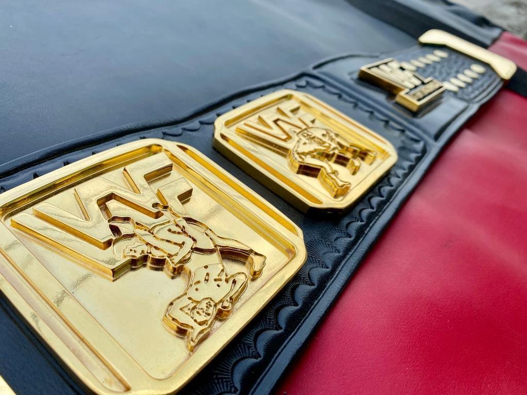 WWF Intercontinental CNC Championship Belt - Image 4