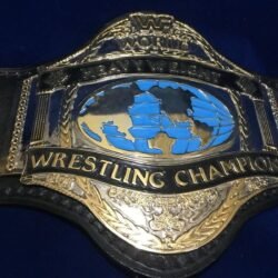 Alternative view of WWF HULK HOGAN 86 24K GOLD Championship Belt