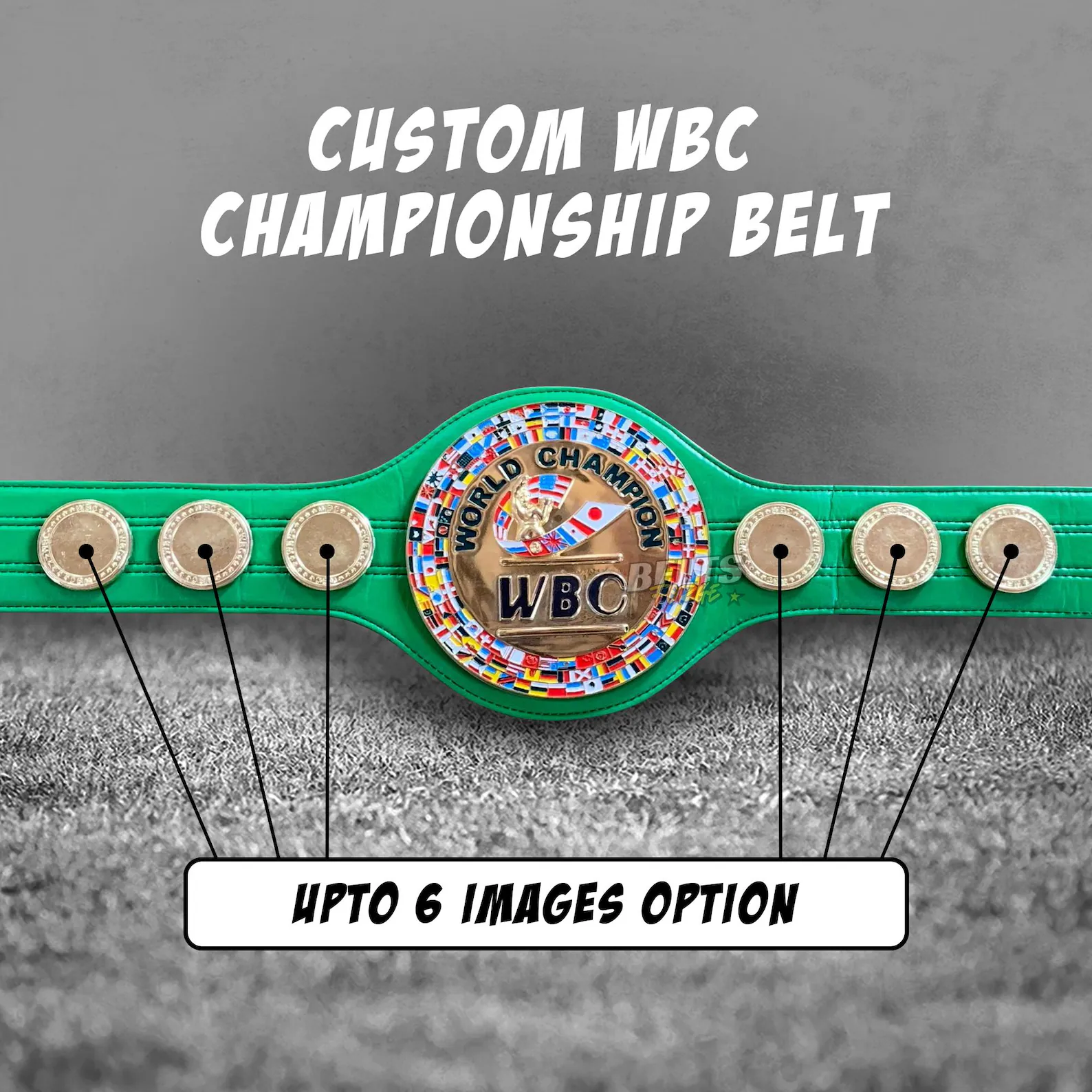 Custom WBC Boxing belt (1)