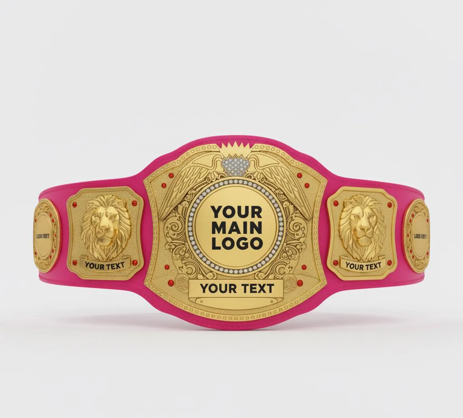 Custom Wrestling Belt - Heavyweight Championship Belt - Image 5